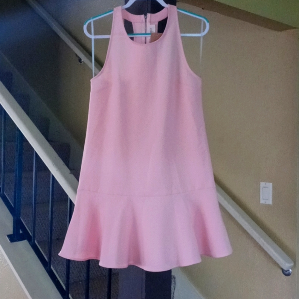 Every Peach Flare Mini Dress NWT Women's Size M